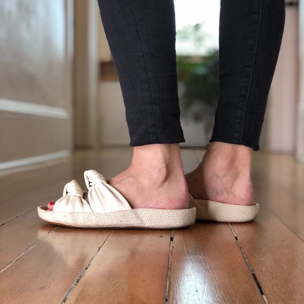 ☀️ Soludos Knotted Summer Slide Sandals